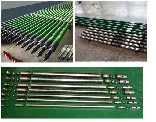 Pompa Downhole Sumur Minyak Dinding Berat Dengan Penyemprotan Ni60A Plunger