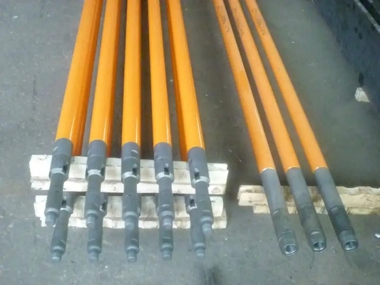Heavy Duty Barrel Insert Dipandu Downhole Pumps Baja Paduan Rendah