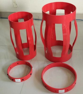 Api 10d Rigid Hinged Casing Centralizers Untuk Cementing Casing Minyak