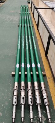 API 11AX Sucker Rod Pump untuk sumur minyak dalam dengan tong tipis dan cangkir bawah