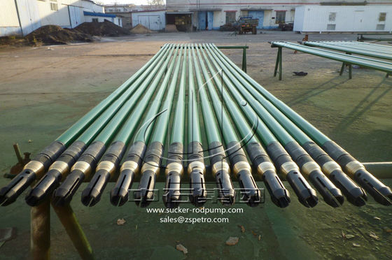 Pompa Pengisap Minyak Downhole Dengan B12-150 Pump Barrel Spray Metal Plunger API 11AX