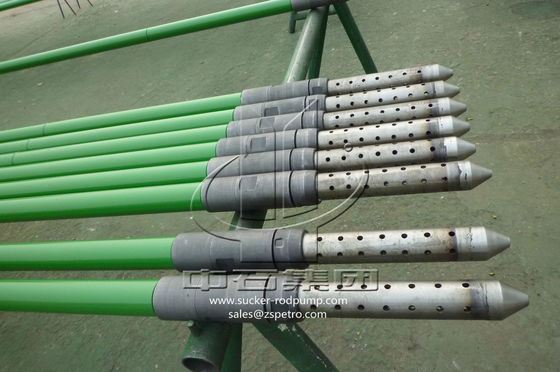 Pompa Batang Pengisap Bawah Permukaan Panjang Stroke 6-1.5m Tubing Thread 2-3/8