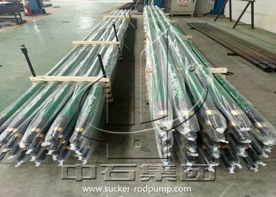 Kinerja Stabil Long Plunger Oilfield Sucker Rod Pump Untuk Produksi Minyak Bumi
