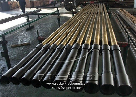 Subsurface Oilfield Pump Parts Plunger Pump Parts Dengan Ketahanan Korosi Untuk Minyak Bumi
