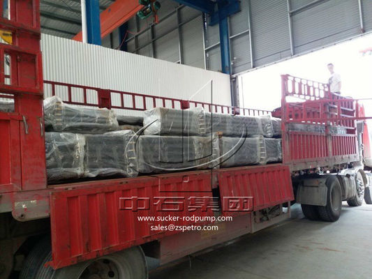 Barel Pompa Berlapis Chrome B12-150 Dengan Pluger Logam Semprot Untuk Produksi Sumur Minyak Oil