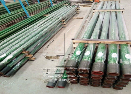 Tabung Pompa Sumur Semprot Logam Plunger Dengan API 11Ax Standard Tungsten Carbide Ball Seat