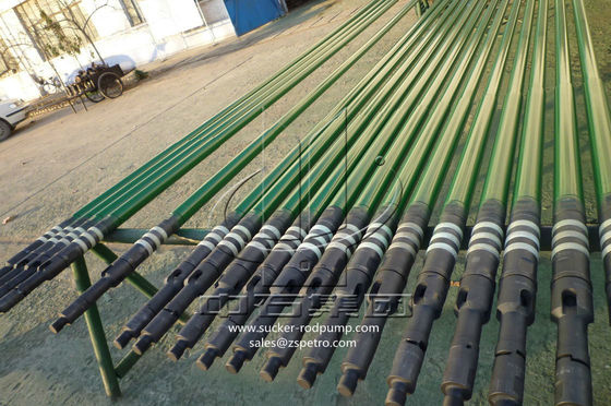 ISO Dia 1.25 `` Pompa Batang Pengisap Dengan Barel Dinding Tipis