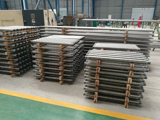 API 11AX Beralur Spray Metal Plungers Bagian Pompa Ladang Minyak 45 # Baja