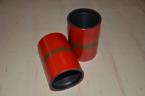 L80 Steel Grade Barrel Coupling Suku Cadang Pompa Ladang Minyak