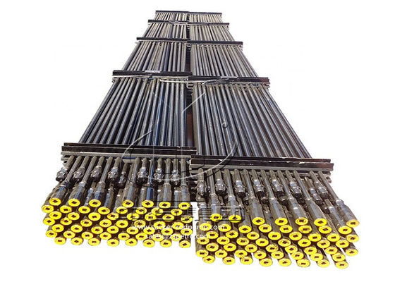 API Carbon Steel Dipoles Oilfield Sucker Rods Perlindungan Lingkungan