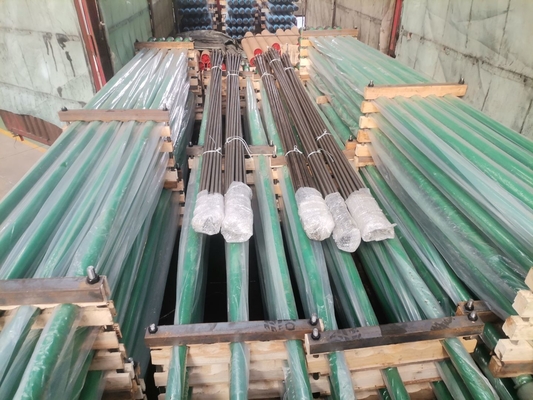 API 11AX Carbon Steel Sucker Rod Pump Struktur Tahan Korosi