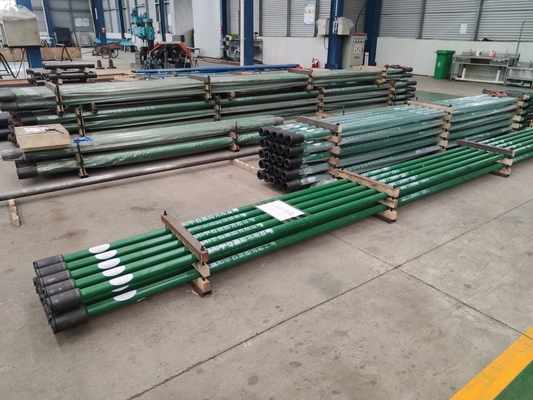 Bahan Dasar Baja Paduan API Sumur Pompa Tubing Semprotkan lapisan Plunger logam