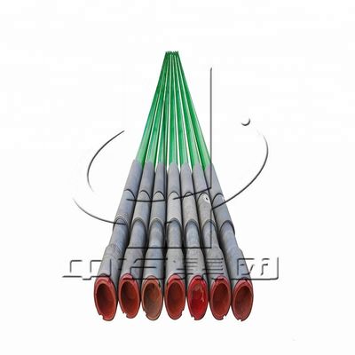 API Stainless Steel Sucker Rod Pump Plunger dengan Barel Plated Chrome untuk Pengeboran Lapangan Minyak