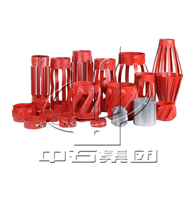 API 10D Casing Centralizer Untuk Alat Penyemenan Pengeboran Minyak