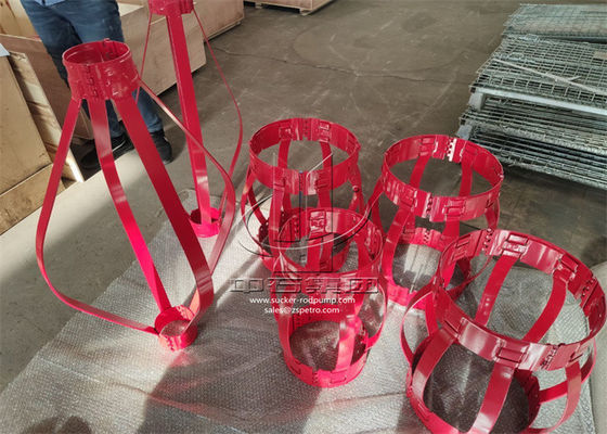 API Corrosion Resistance Bow Spring Centralizers Alat Penyemenan OD 21 1/4 Inch