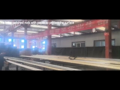 Kemasi batang yang dipoles dengan kertas