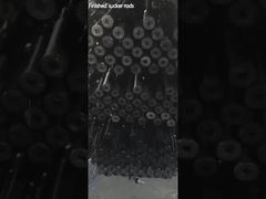 Batang Pengisap Lapangan Minyak Baja Paduan OEM, Panjang Batang Poles Lapangan Minyak 25-30 kaki