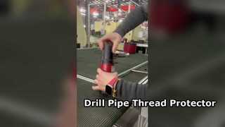 Uji pemasangan pelindung ulir 2 3/8" REG